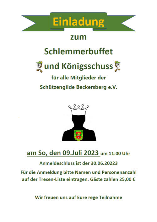 einladung schlemmerbuffet 2023